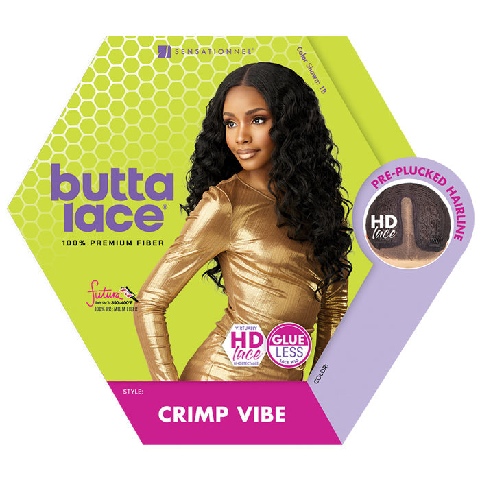 Butta Lace Glueless 5" HD Lace Part Wig - CRIMP VIBE - By Sensationnel