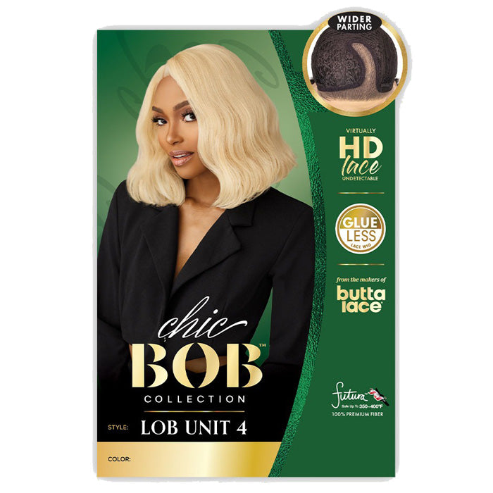 Sensationnel Butta Lace Chic Bob Collection Glueless HD 5" Deep Lace Front Wig - LOB UNIT 4
