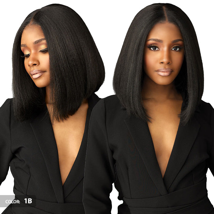 Sensationnel Butta Lace Chic Bob Glueless HD Lace Front Wig - LOB UNIT 8