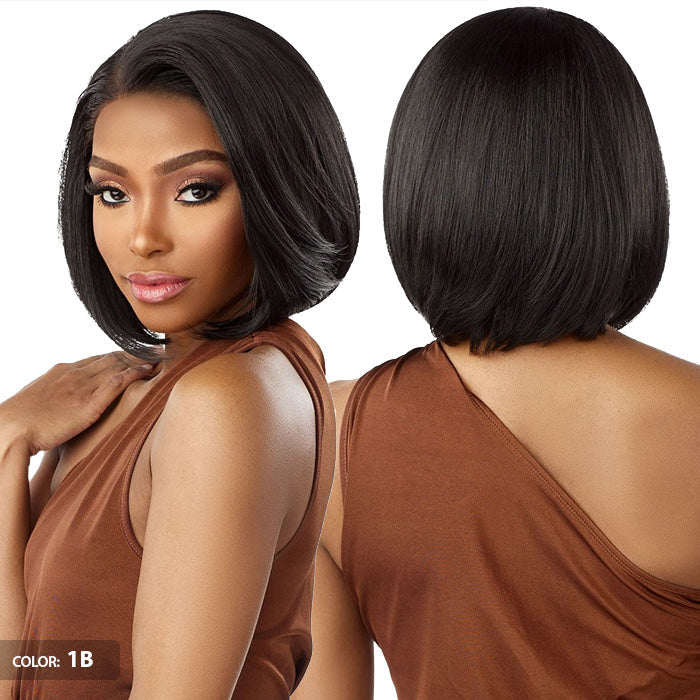 Sensationnel What Lace Human Hair Blend 13x6 HD Lace Front Wig - DAYANA 12"