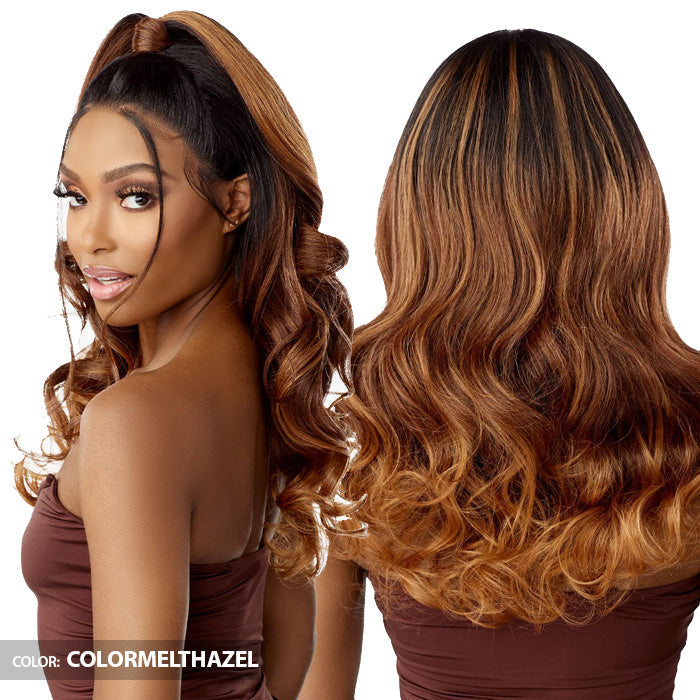 Sensationnel What Lace Glueless Human Hair Blend 13X6 HD Lace Front Wig - KESHILA 20"