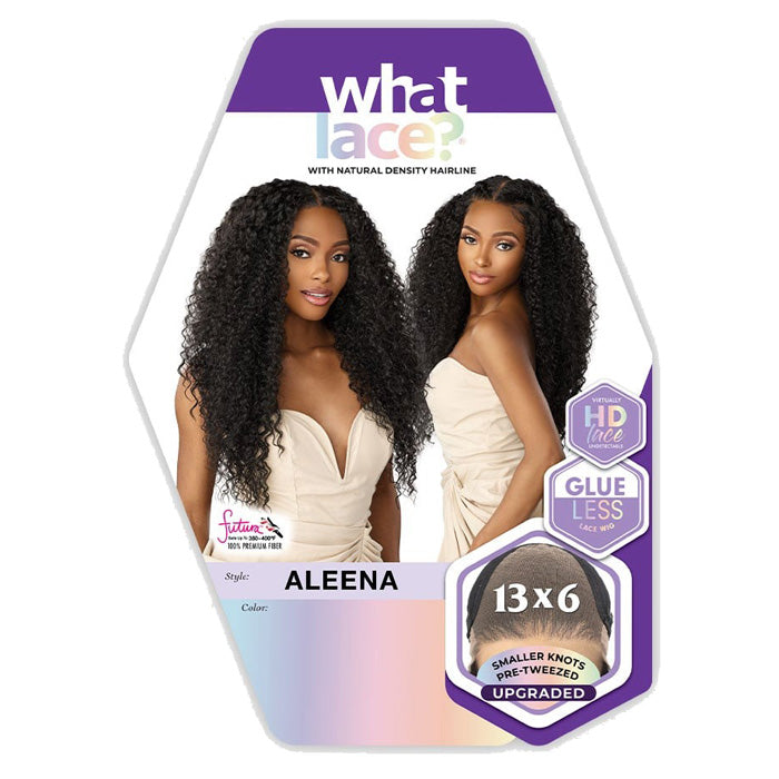 Sensationnel What Lace Glueless Pre-Tweezed 13x6 HD Lace Front Wig - ALEENA