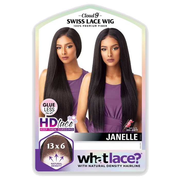Sensationnel Cloud 9 What Lace Glueless Swiss HD Lace Front Wig - JANELLE