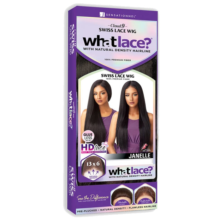 Sensationnel Cloud 9 What Lace Glueless Swiss HD Lace Front Wig - JANELLE