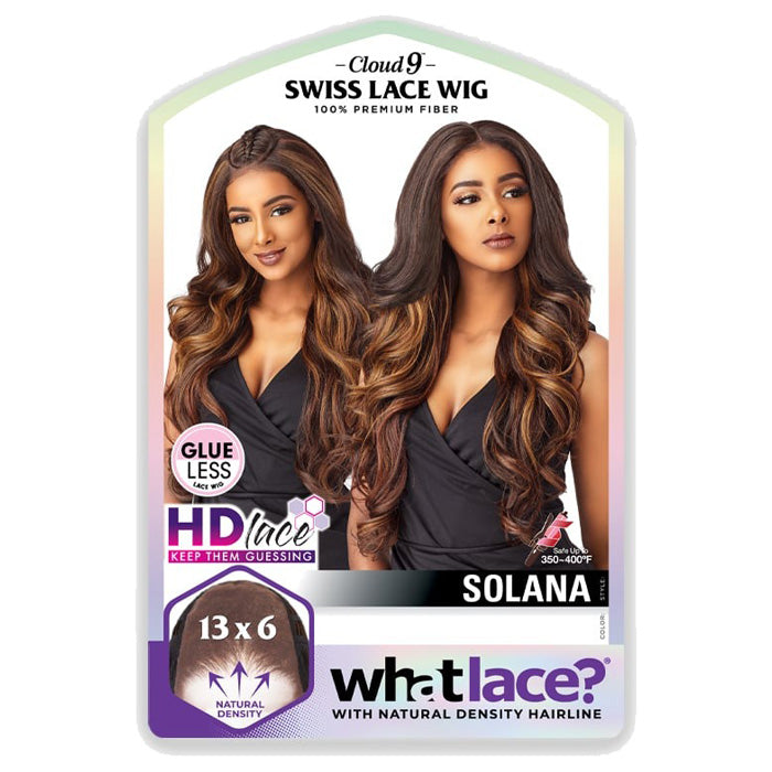 Sensationnel Cloud 9 What Lace Glueless 13x6 HD Swiss Lace Front Wig - SOLANA