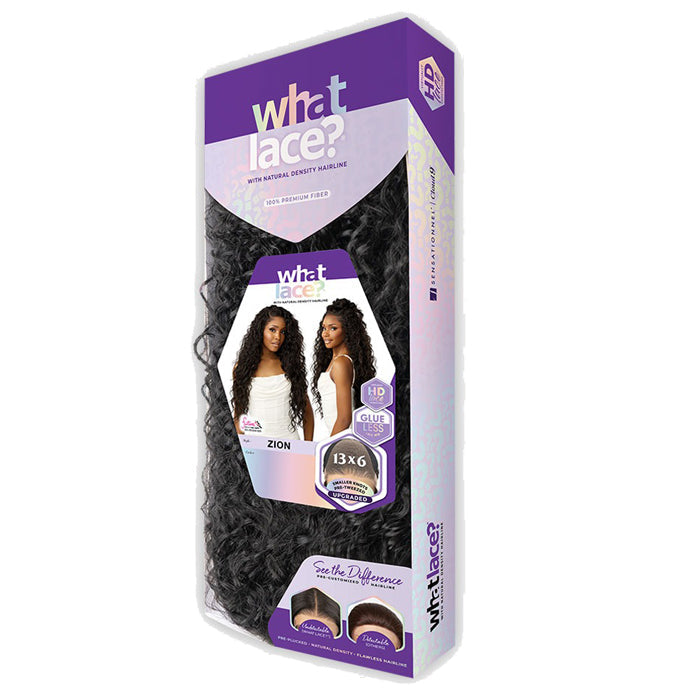 Sensationnel What Lace Glueless 13x6 HD Lace Front Wig - ZION