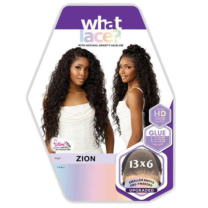 Sensationnel What Lace Glueless 13x6 HD Lace Front Wig - ZION