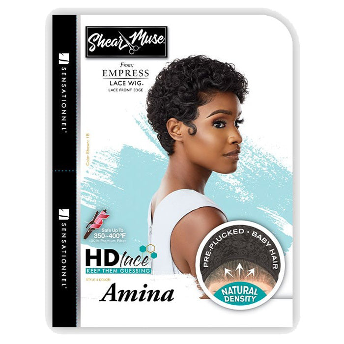 Sensationnel Empress Shear Muse Synthetic HD Lace Front Wig AMINA