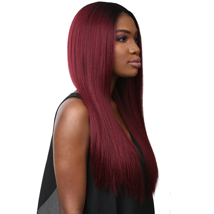 Sensationnel Empress Boutique Bundles Free-Part Lace Front Wig - BOUTIQUE KINKY STRAIGHT