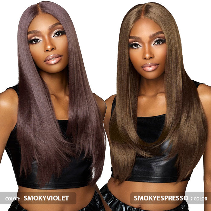 Sensationnel Shear Muse Mystic Krush Glueless HD Lace Front Wig - LILA