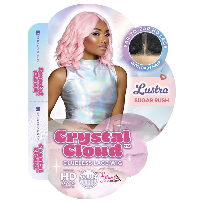 Sensationnel Empress Shear Muse Crystal Cloud Glueless HD Middle Part Lace Wig - LUSTRA