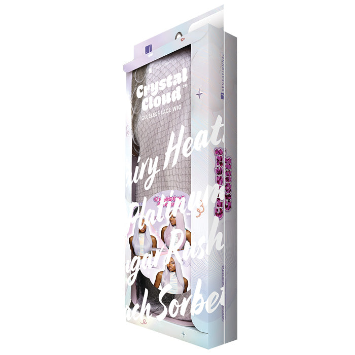 Sensationnel Empress Shear Muse Crystal Cloud Glueless HD Middle Part Lace Wig - LUSTRA