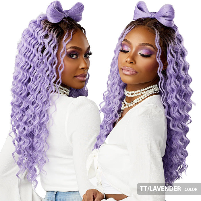 Sensationnel Shear Muse Festi-Gal Glueless HD Lace Front Wig - RIBBON GAL