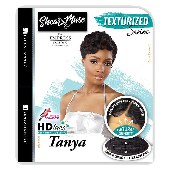 Sensationnel Shear Muse Texturized Series Pre-Plucked HD Lace Front Wig - TANYA
