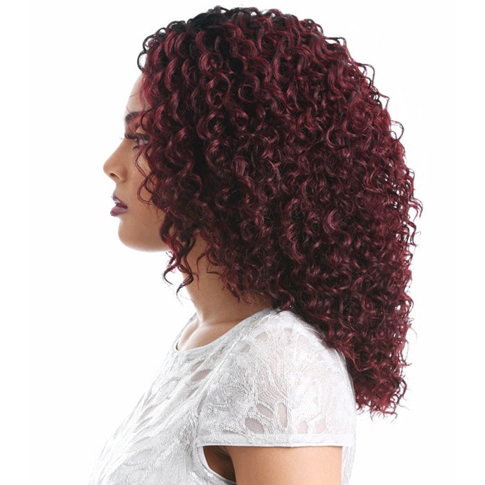 Sensationnel Empress Custom Synthetic Lace Front Wig - DEEP WAVE