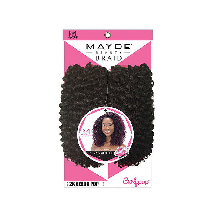 Mayde Beauty Curly Pop Crochet Braid - 2X BEACH POP