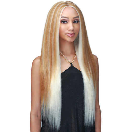 Bobbi Boss Human Hair Blend HD Deep Lace Part Wig - MBLF81 REINA