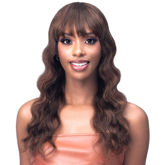 Bobbi Boss 100% Unprocessed Human Hair Full Wig  - MH1341 ADELINE