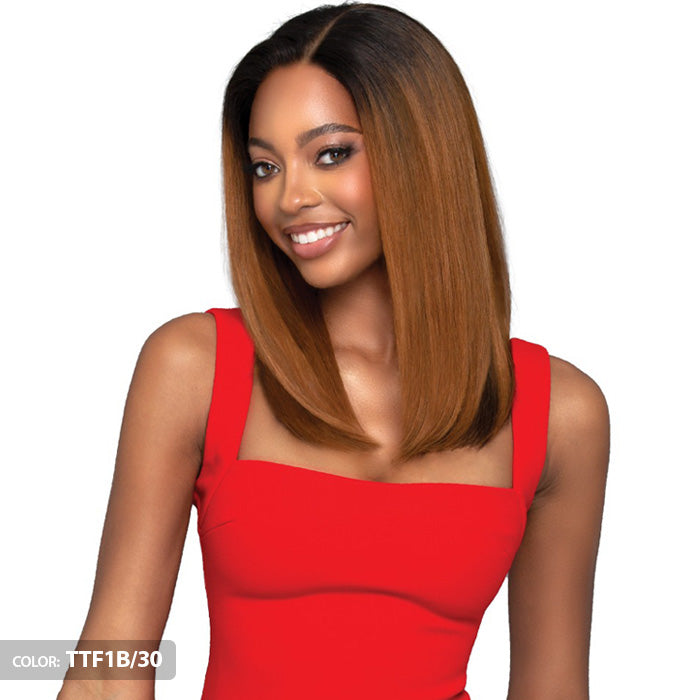 Bobbi Boss Glueless 100% Human Hair 4x5 HD Lace Front Wig - MHLF315 4x5 STRAIGHT 18"
