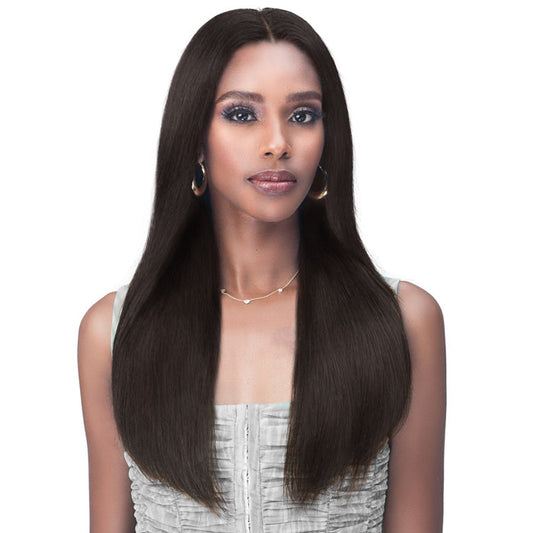 Indiremi 100% Virgin Remy Human Hair 13x4 Deep Lace Front Wig - MHRLF018 PERM YAKY 24" - By Bobbi Boss