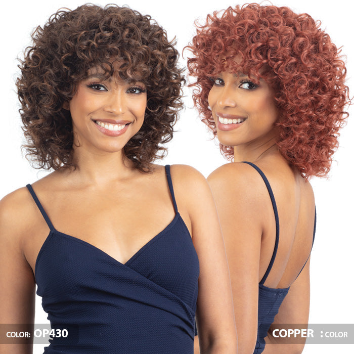 Model Model Clair Human Hair Blend Full Wig - BB-011