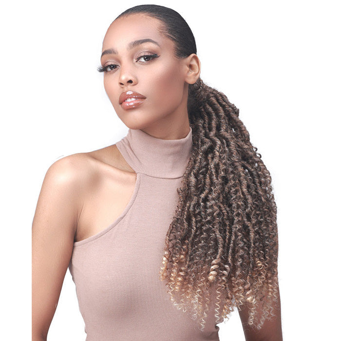 Bobbi Boss Miss Origin Tress Up Easy Ponytail - MOD042 NU LOCS WATER BOHO 18"