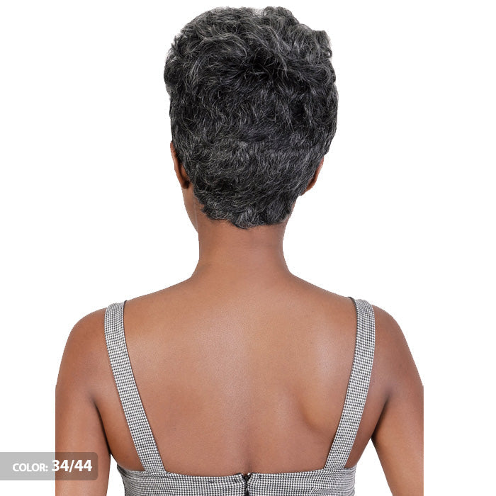 Silver Collection by Motown Tress 100% Human Hair Full Wig - SVH.MAKI