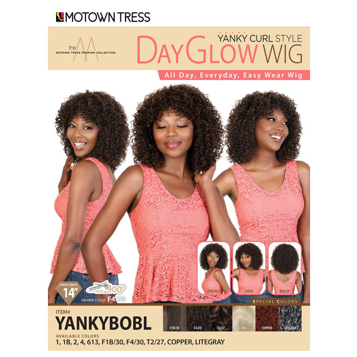 Motown Tress Day Glow Wig Full Wig - YANKYBOBL