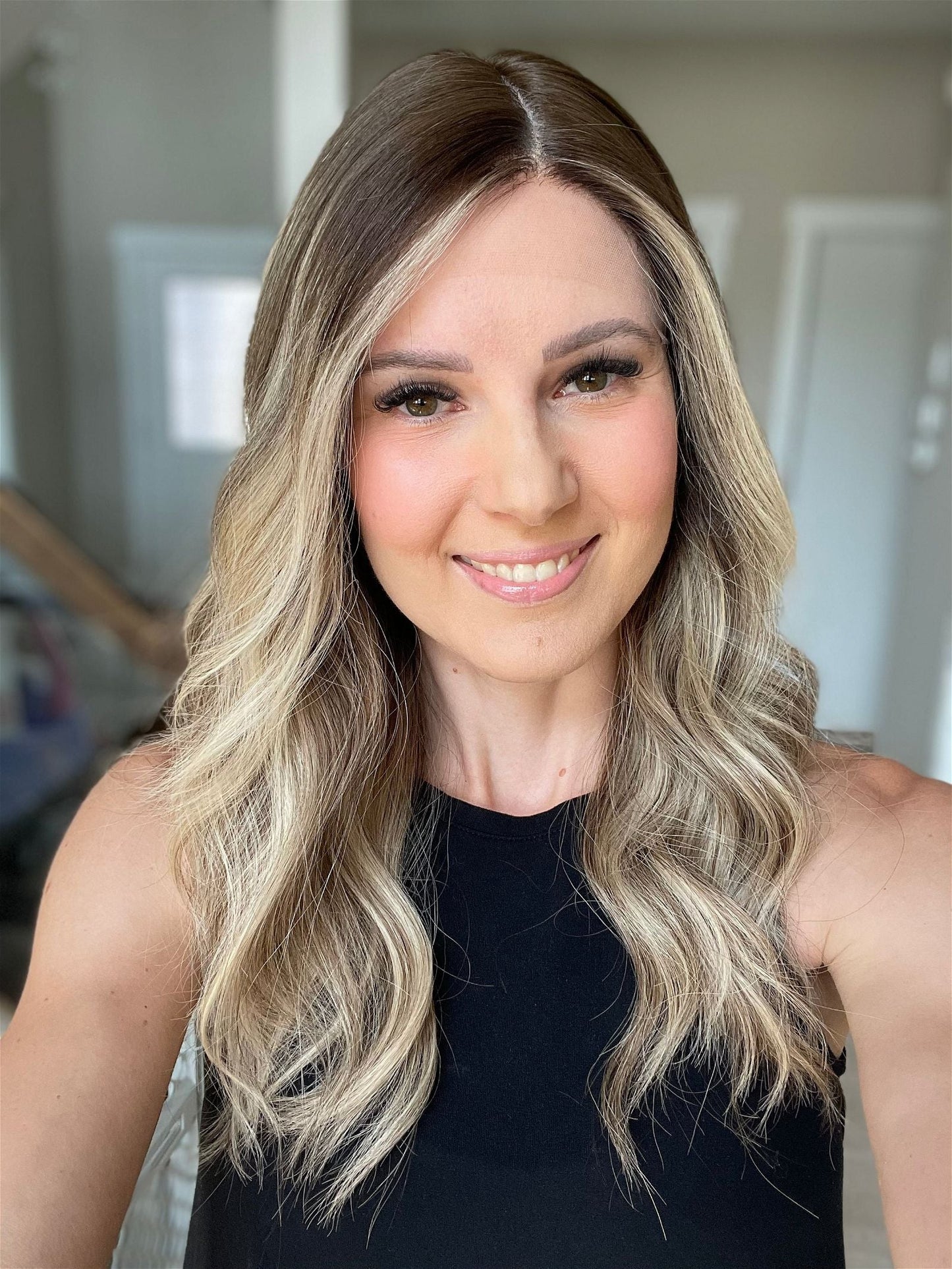 21" Kassie Comfort Cap Silk Top Wig (S/M)