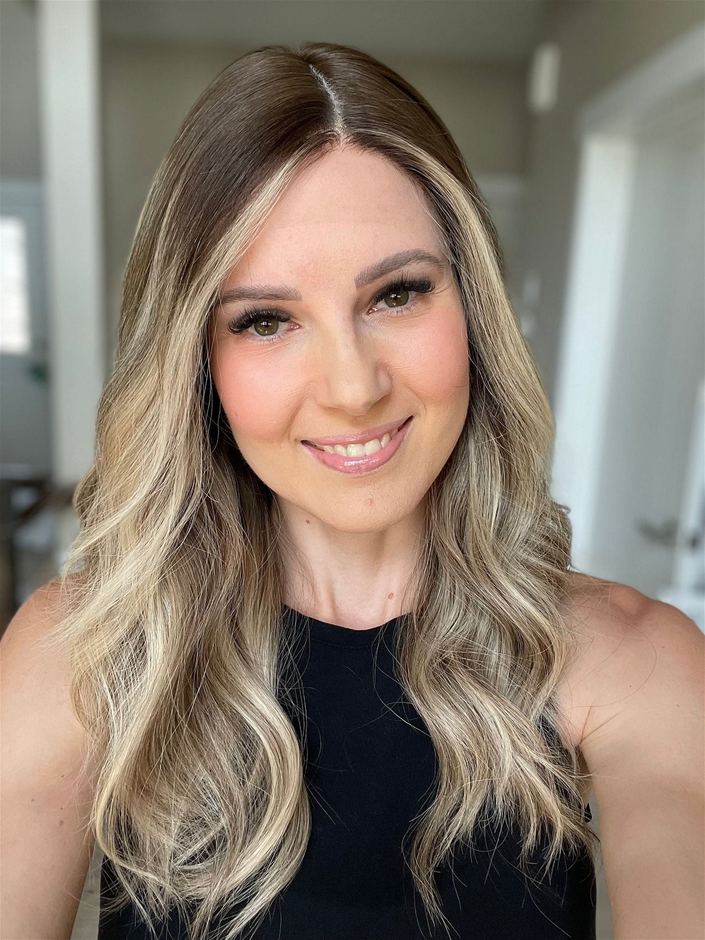 21" Kassie Comfort Cap Silk Top Wig (S/M)