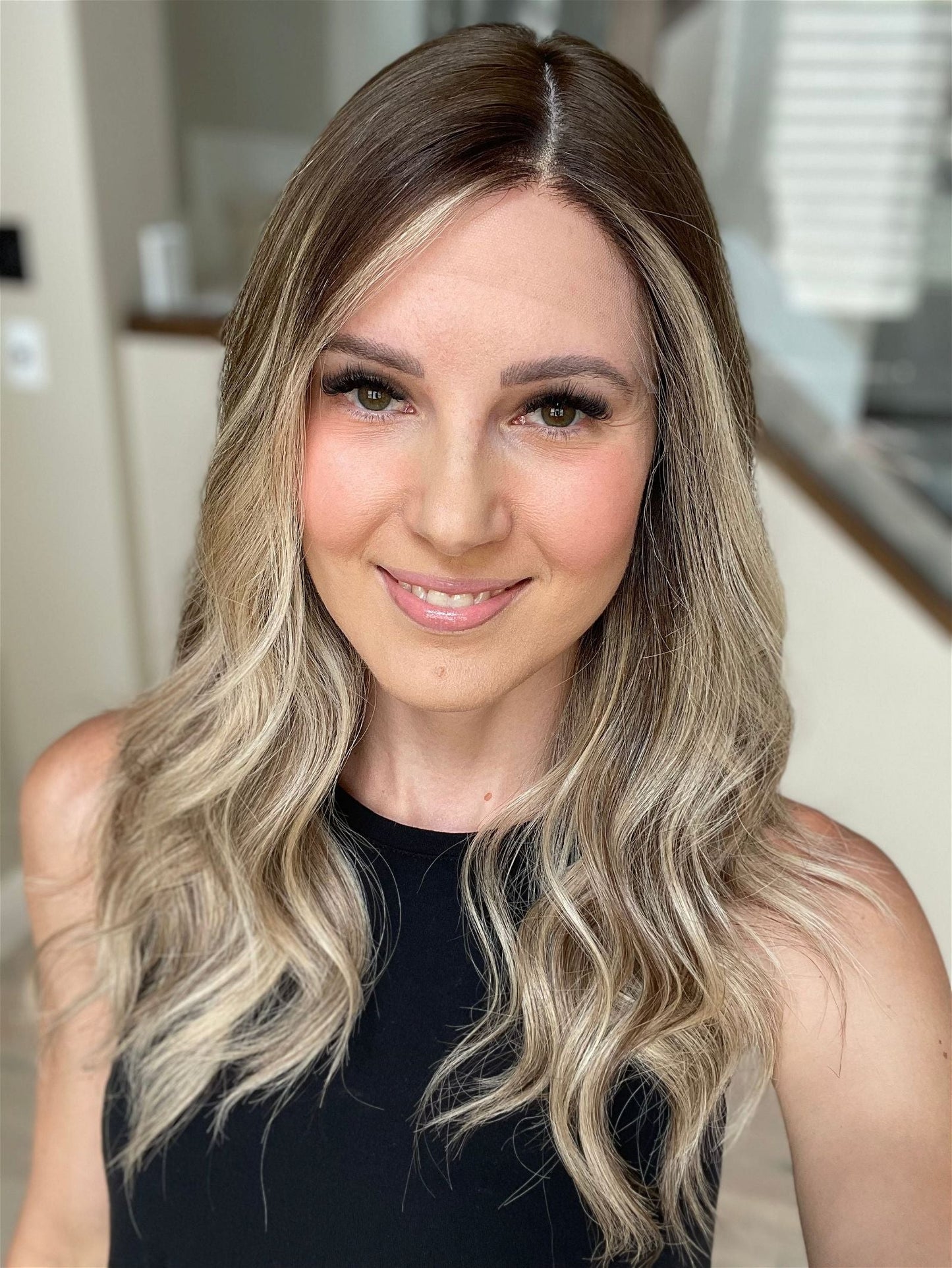 21" Kassie Comfort Cap Silk Top Wig (S/M)