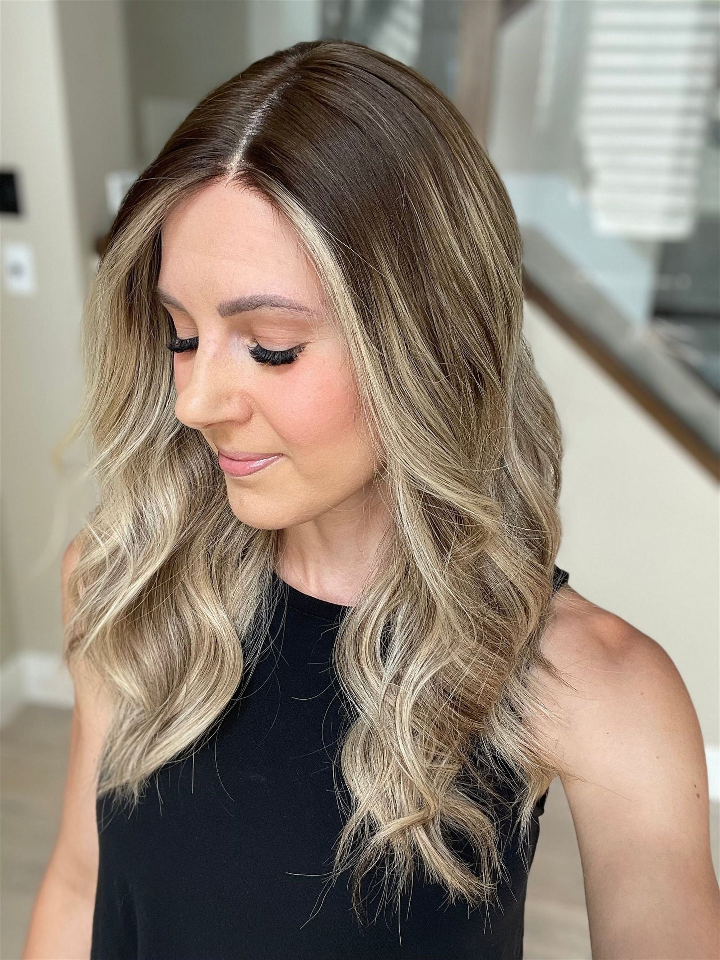 21" Kassie Comfort Cap Silk Top Wig (S/M)