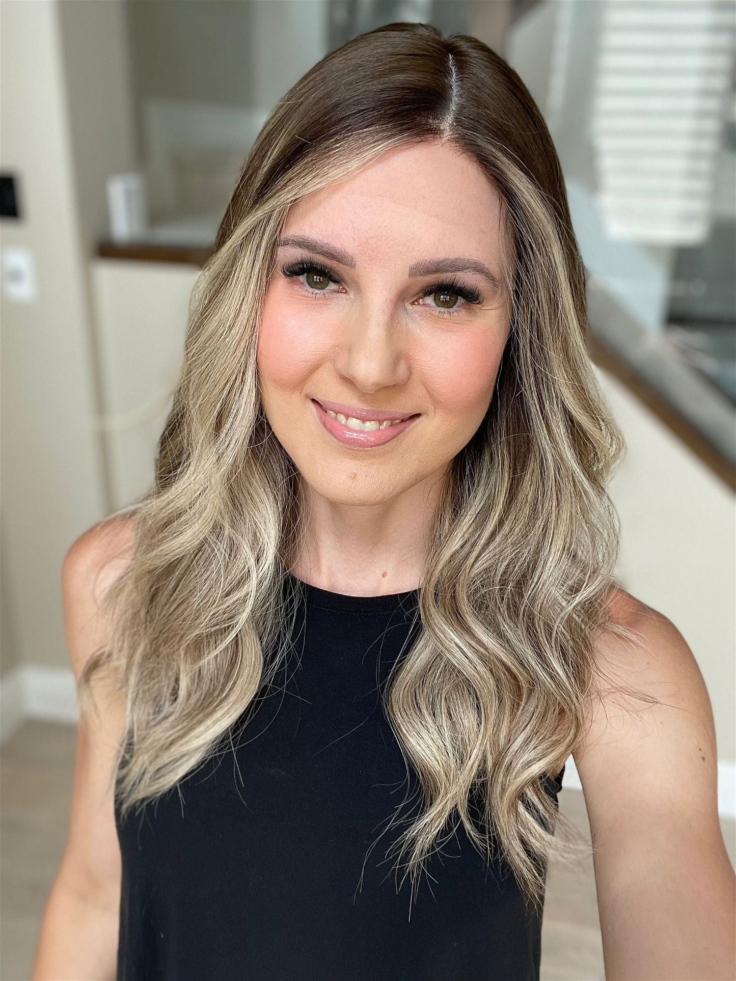 21" Kassie Comfort Cap Silk Top Wig (S/M)