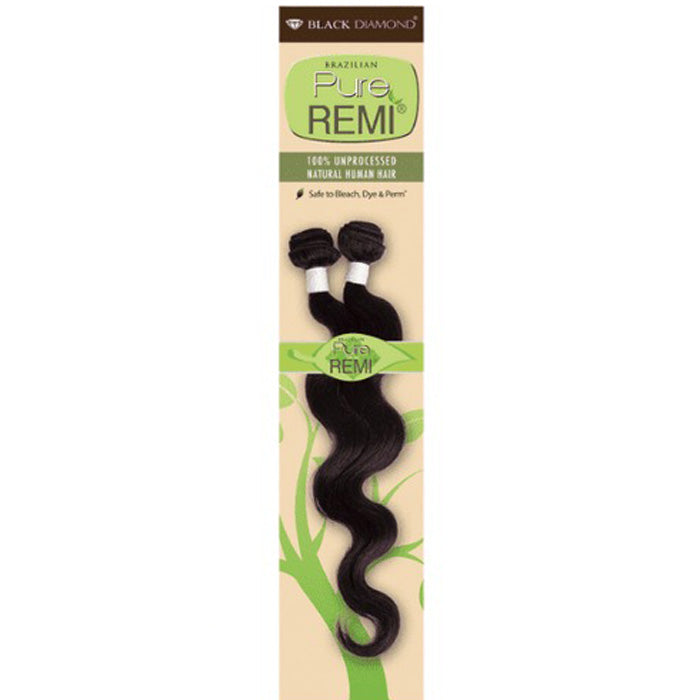 Black Diamond Pure Remi Unprocessed Human Hair Weave - BODY WAVE 10-22"