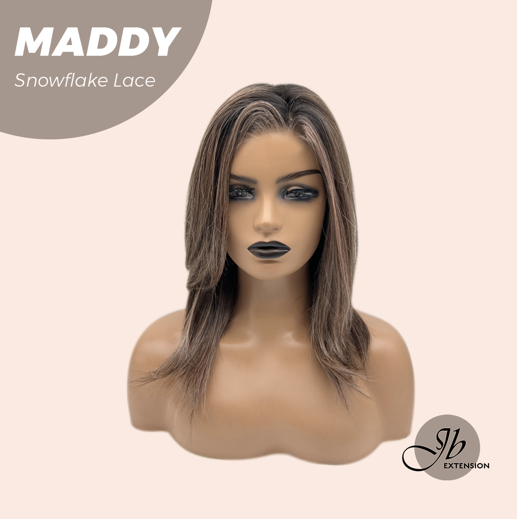 [PRE-ORDER] JBEXTENSION 18 Inches Pine Cones Pre-Cut Snowflake Lace Frontlace Glueless Wig MADDY SNOWFLAKE【PERMATEASE】【BENDY EAR TABS】