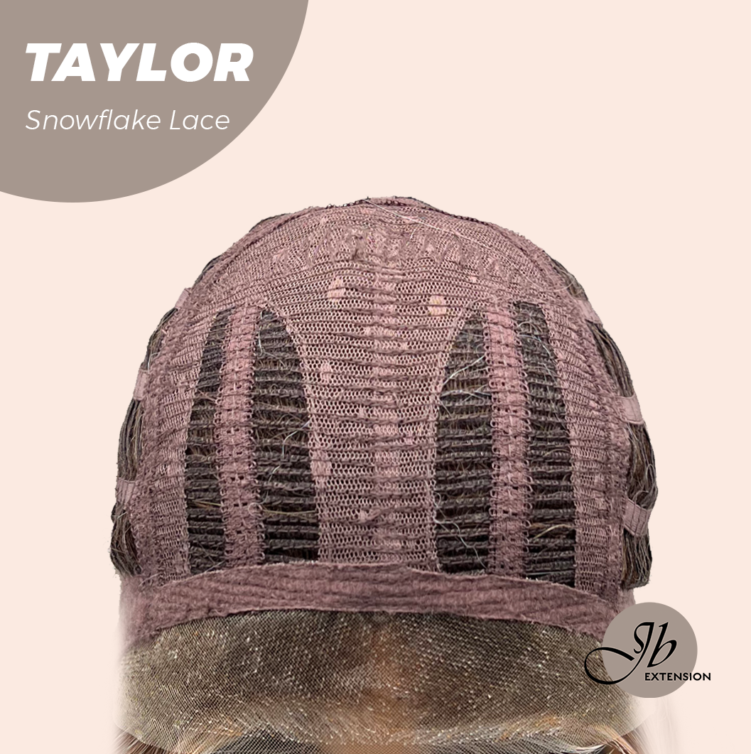 [PRE-ORDER] JBEXTENSION 18 Inches Apricot Pre-Cut Snowflake Lace Frontlace Glueless Wig TAYLOR【PERMATEASE】【BENDY EAR TABS】