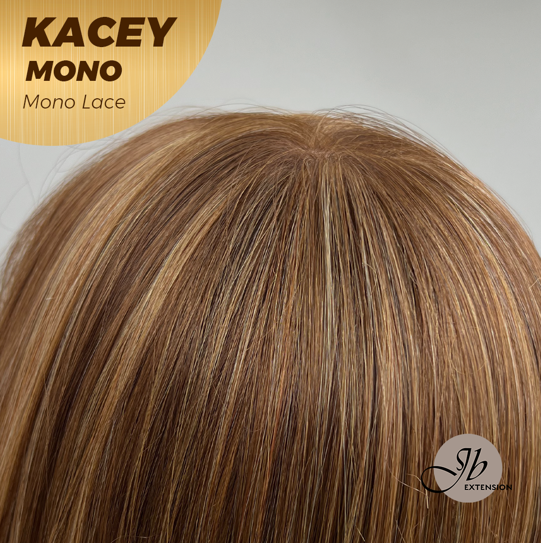 [PRE-ORDER] JBEXTENSION KACEY MONO Monofilament Handmade Wig 6X5 Full Monofilament Hand Tied Top Wig 27 Inches Copper Mono Lace Wig With Anti-slip Silicone Strips Glueless Wig KACEY MONO【BENDY EAR TABS】