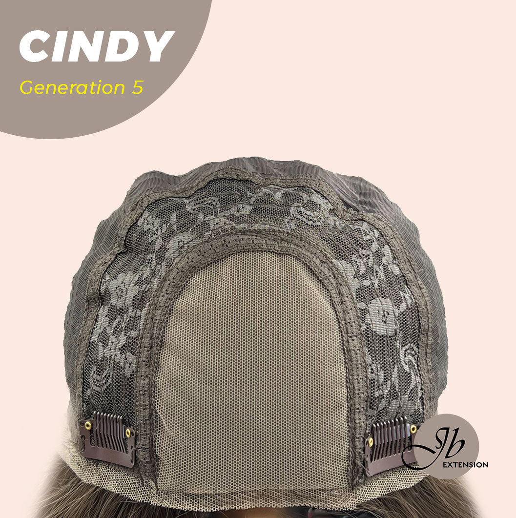 JBEXTENSION GENERATION FIVE 28 Inches Curly Cold Brown Wig CINDY G5