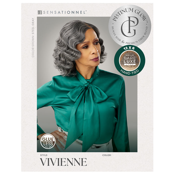 Bare Lace Platinum Glow Glueless 13x6 Lace Front Wig - VIVIENNE - By Sensationnel