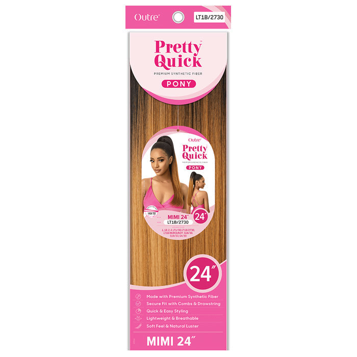 Outre Pretty Quick Drawstring Ponytail - MIMI 24"