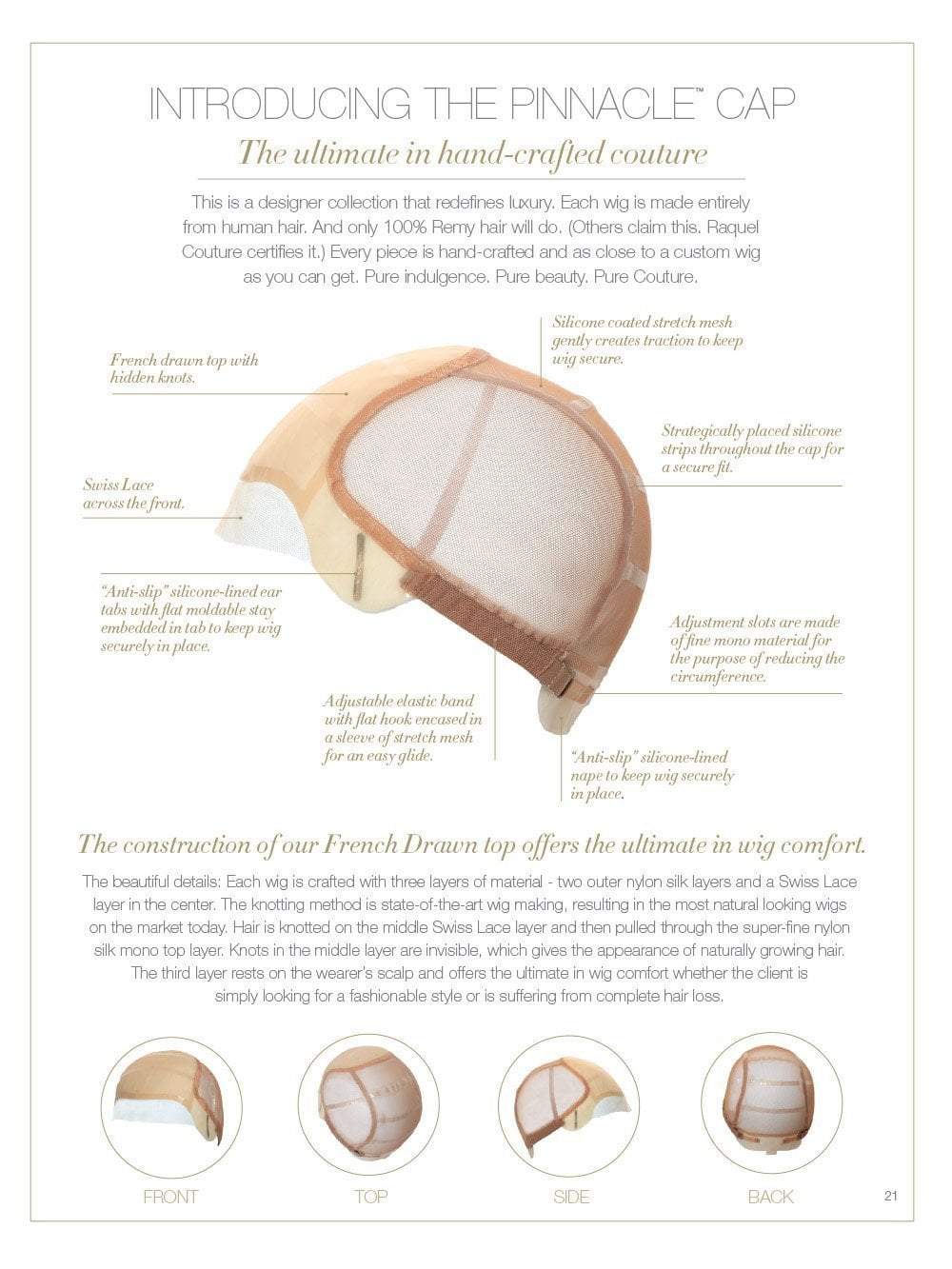 Calling All Compliments | Remy Human Hair Lace Front Wig (Hand-Tied) | CLOSEOUT