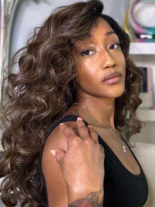 Laila | Synthetic Lace Front Wig (Mono Top)