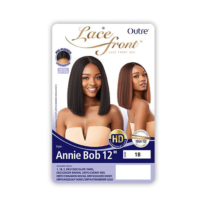 Outre Pre-Plucked HD Lace Front Wig- ANNIE BOB 12"
