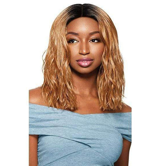 Outre Blunt Cut Curly Swiss I-Parting Lace Front Wig - AMIRA