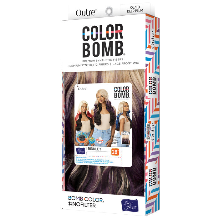 Outre Color Bomb Glueless 5" Deep HD Lace Front Wig - BIRKLEY
