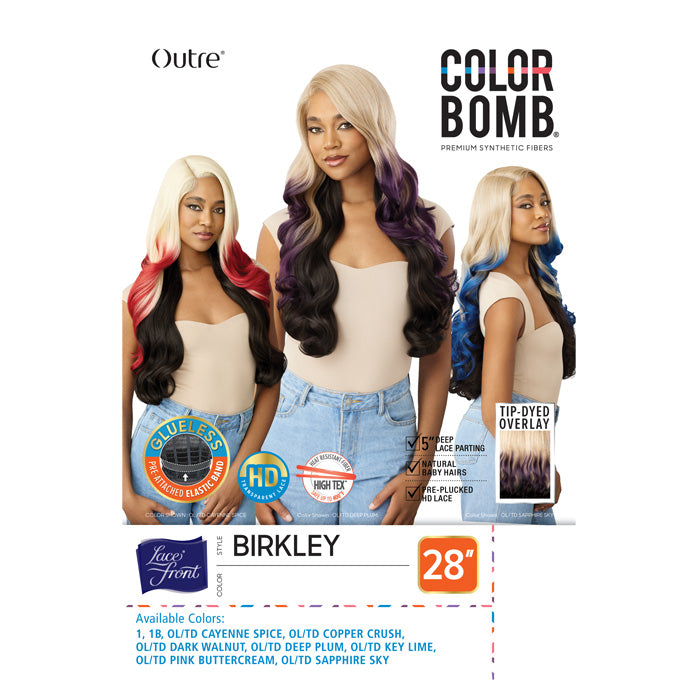 Outre Color Bomb Glueless 5" Deep HD Lace Front Wig - BIRKLEY