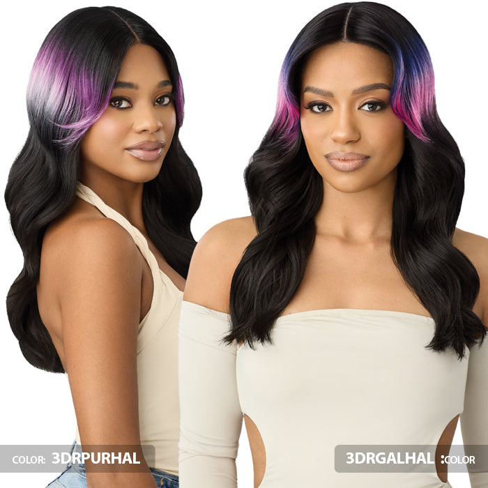 Outre Color Bomb Glueless 5" Deep Parting HD Lace Front Wig - CB 102