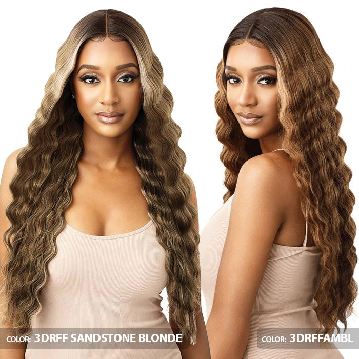 Outre Color Bomb 5" Deep Part HD Lace Front Wig - KEEVAH