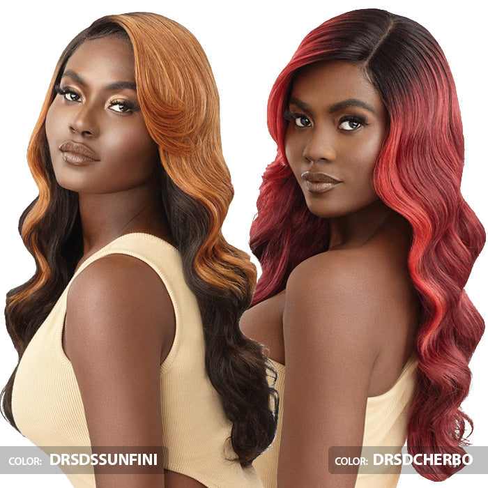 Outre Color Bomb 5" Deep Part HD Lace Front Wig - LEVANA