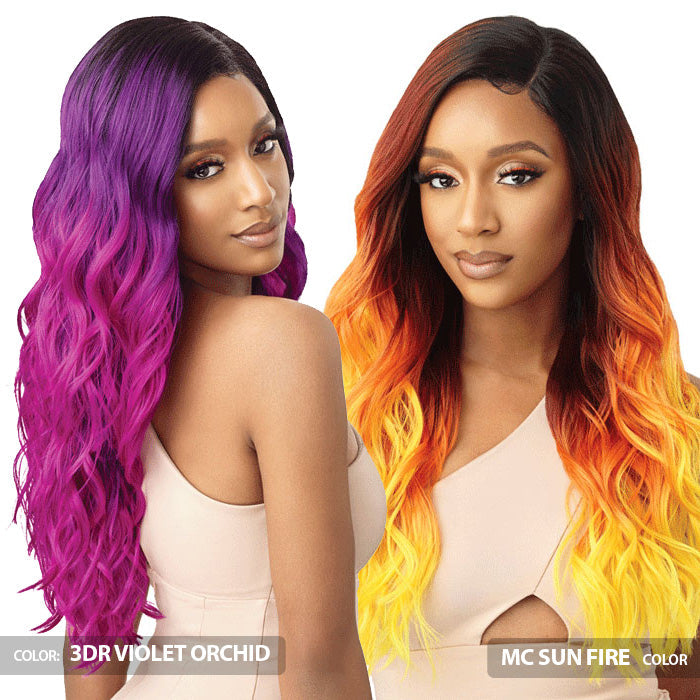 Outre Color Bomb HD Transparent Lace Front Wig - ZAHARA